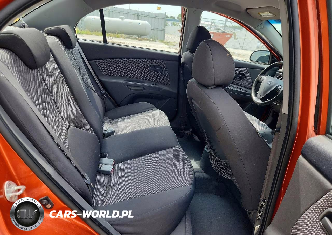 2009 Kia Rio Base VIN:KNADE223496534261 - 10
