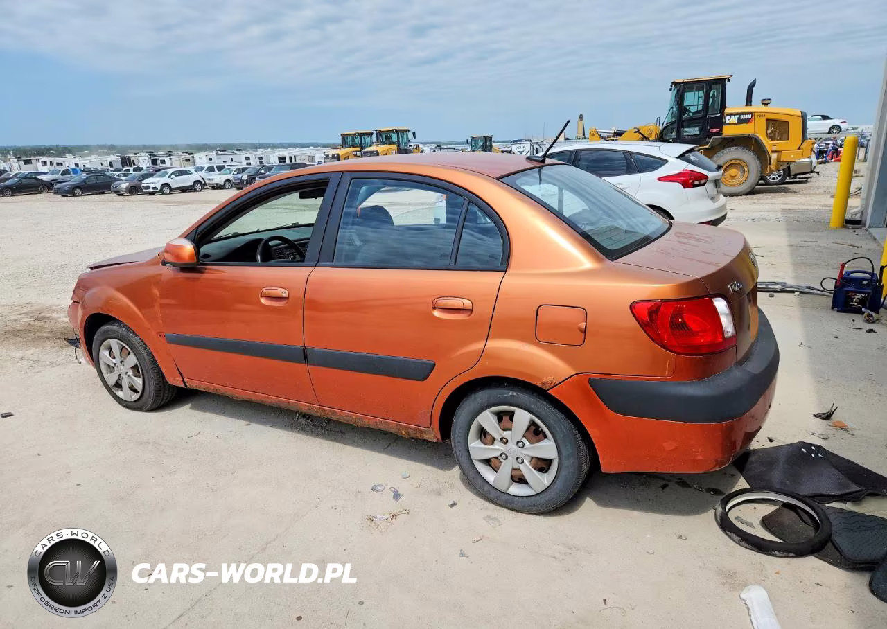 2009 Kia Rio Base VIN:KNADE223496534261 - 2
