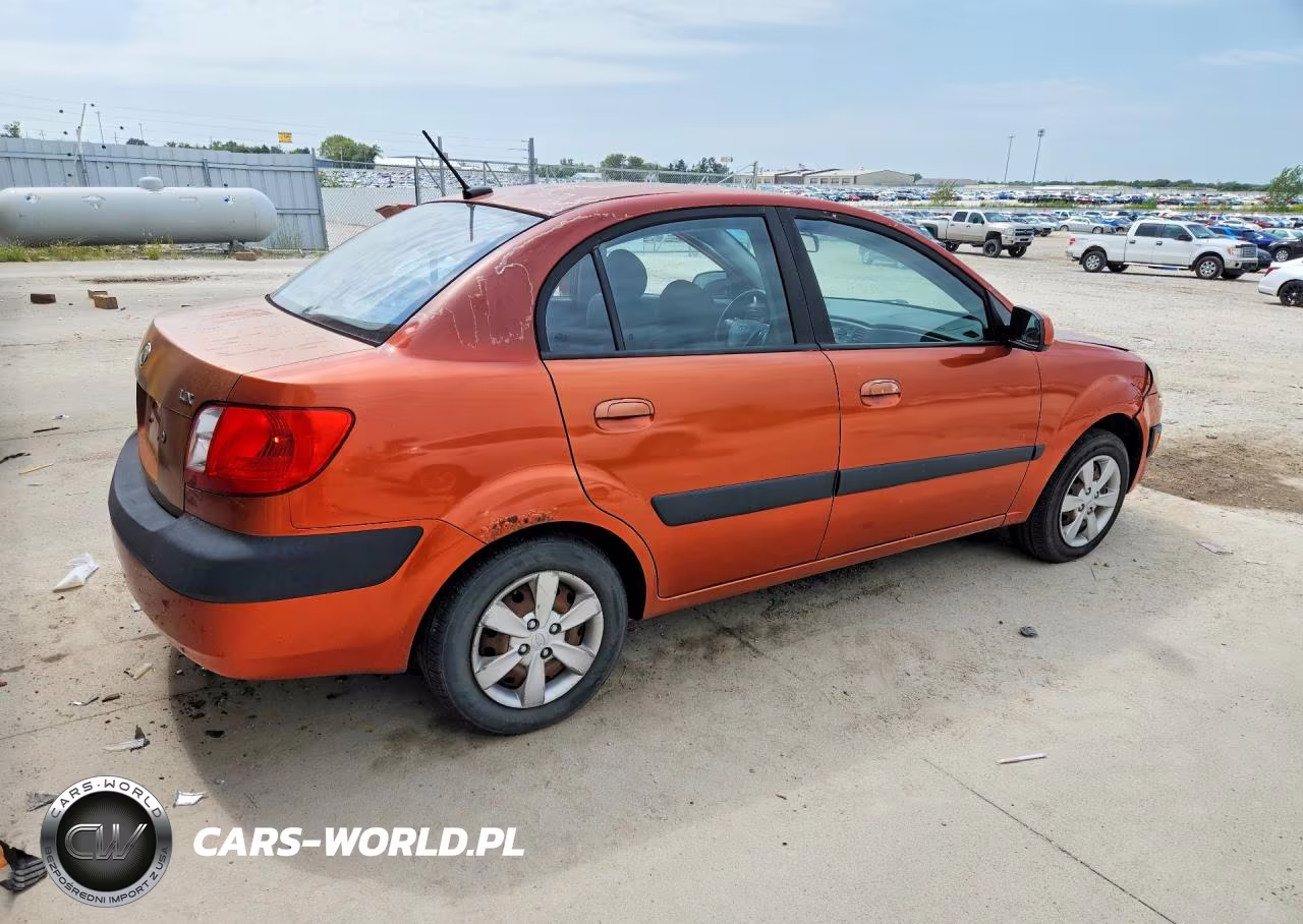 2009 Kia Rio Base VIN:KNADE223496534261 - 3