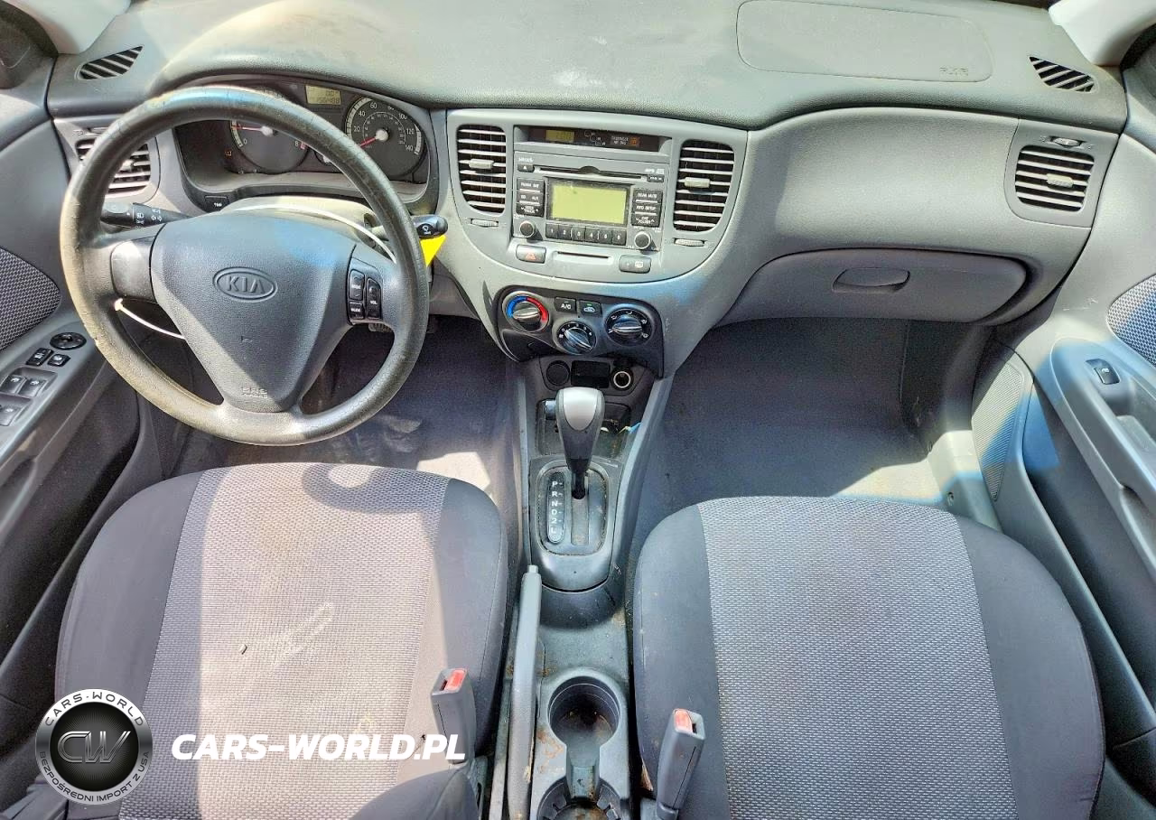 2009 Kia Rio Base VIN:KNADE223496534261 - 8