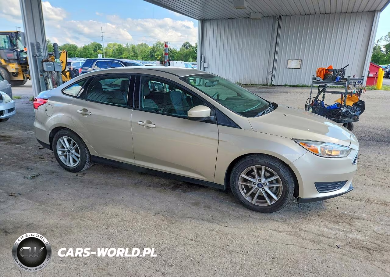 2018 Ford Focus Se VIN:1FADP3F26JL218540 - 4