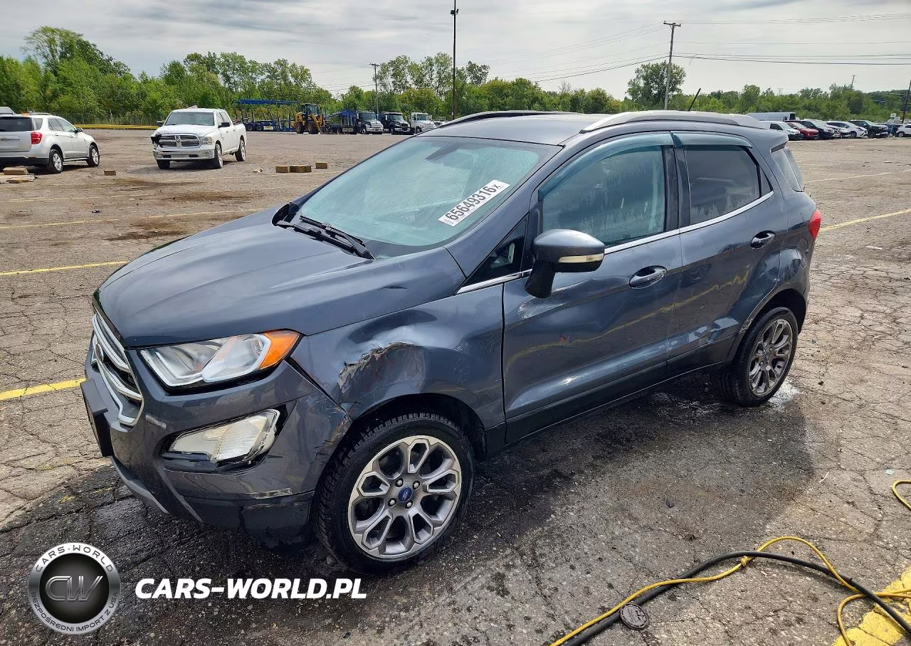 2018 Ford Ecosport Titanium VIN:MAJ6P1WLXJC182907 - 1