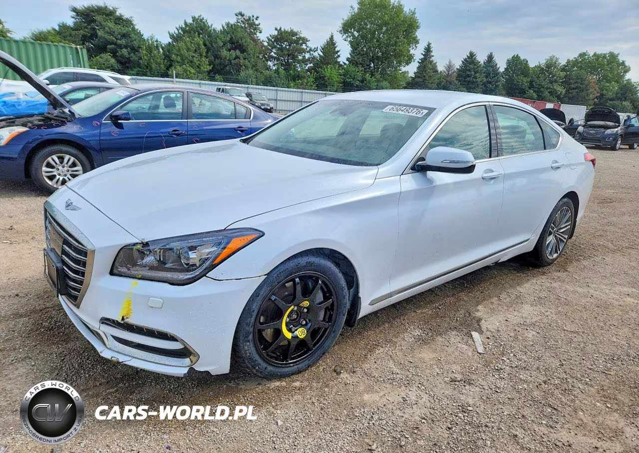 2018 Genesis G80 3.8 VIN:KMHGN4JE6JU249409 - 1