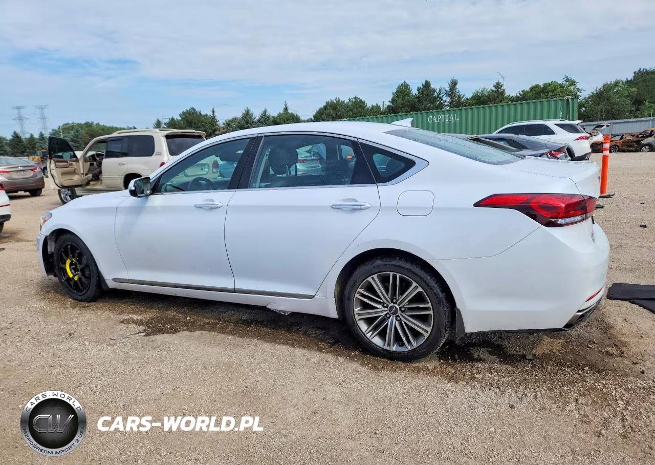 2018 Genesis G80 3.8 VIN:KMHGN4JE6JU249409 - 2