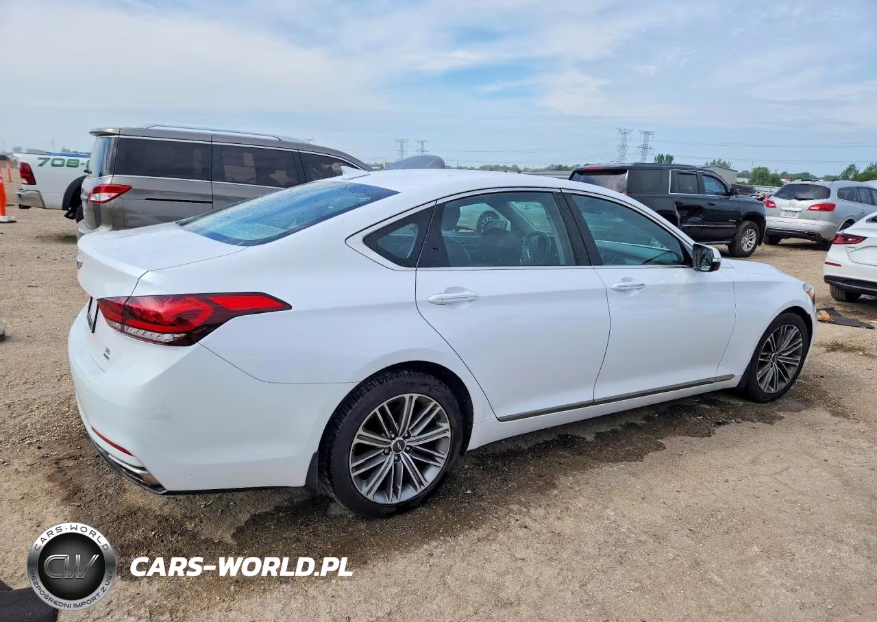 2018 Genesis G80 3.8 VIN:KMHGN4JE6JU249409 - 3