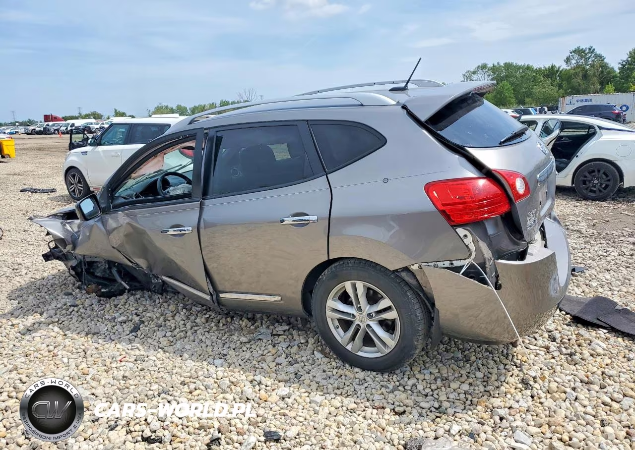 2012 Nissan Rogue S VIN:JN8AS5MV4CW396120 - 2