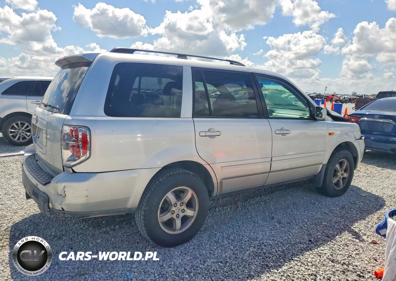 2006 Honda Pilot Ex VIN:5FNYF28576B027655 - 3