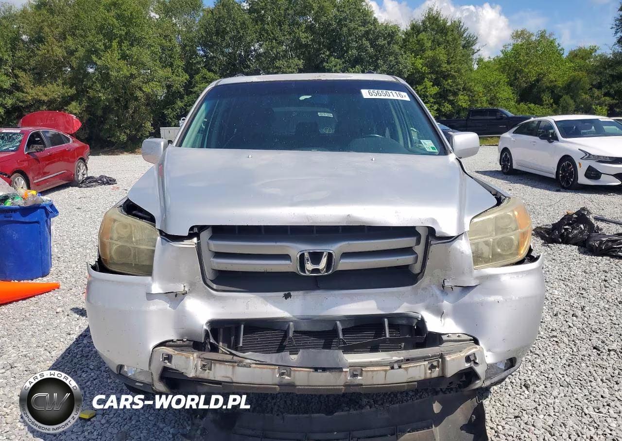2006 Honda Pilot Ex VIN:5FNYF28576B027655 - 5