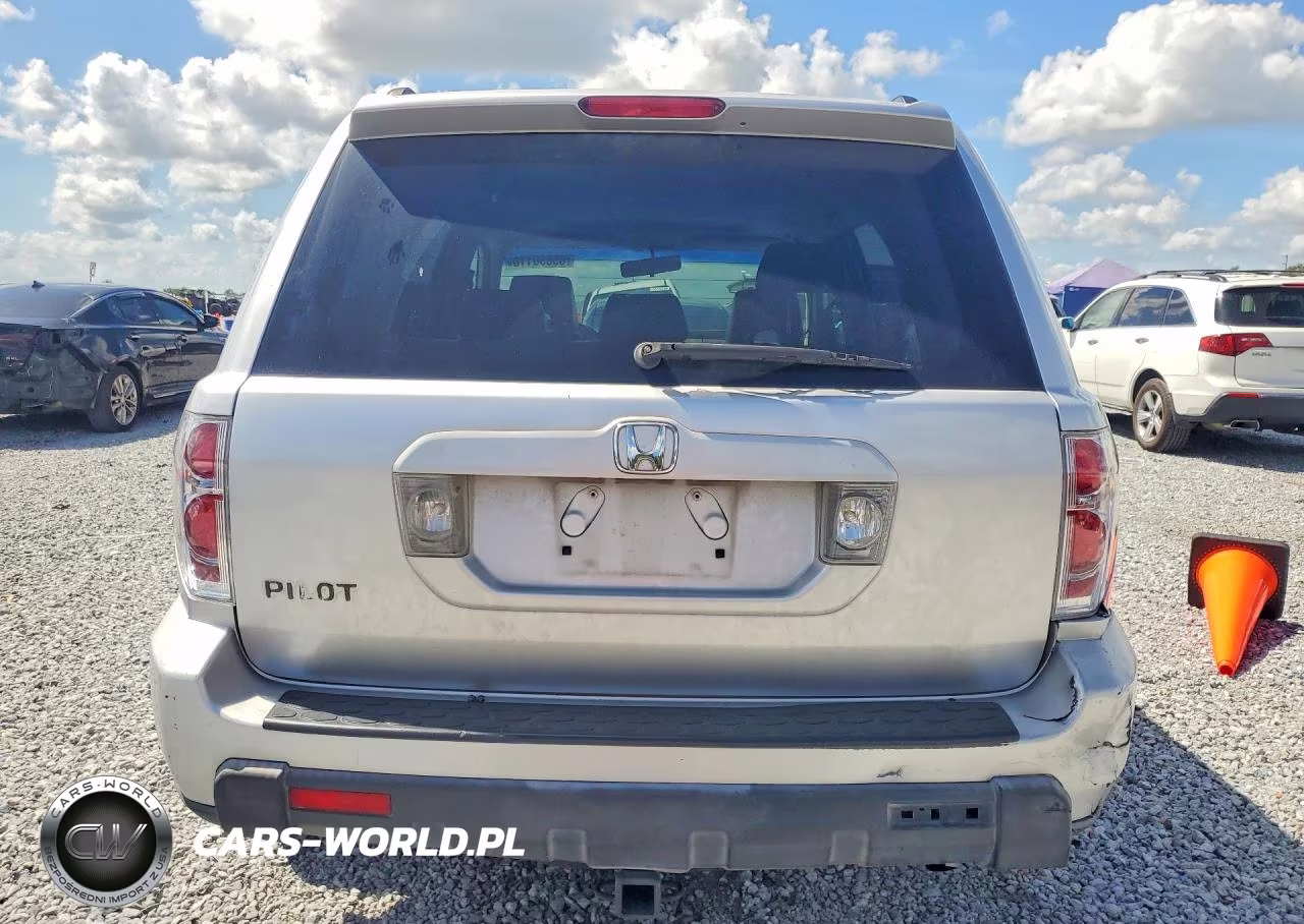 2006 Honda Pilot Ex VIN:5FNYF28576B027655 - 6