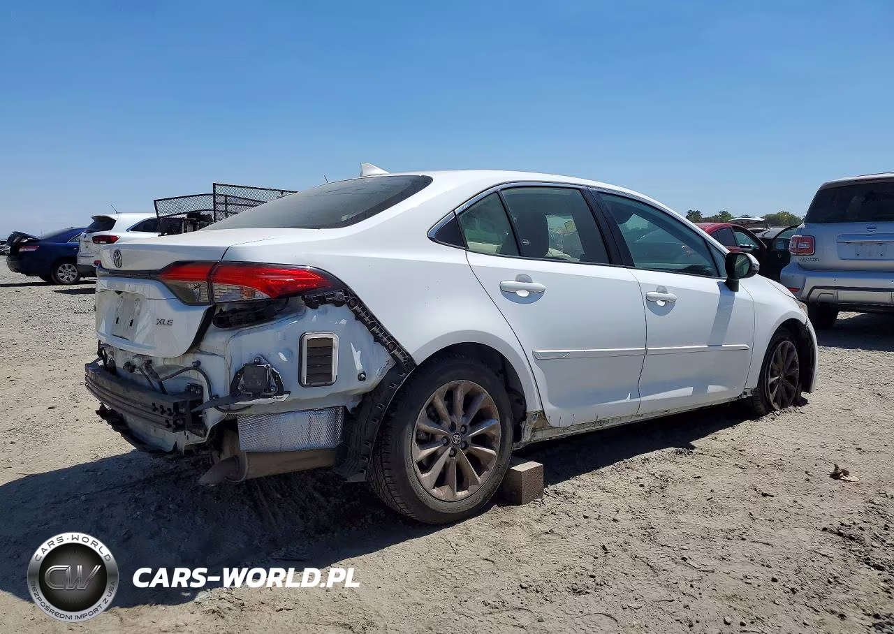2022 Toyota Corolla Xle VIN:JTDFPMAE1N3012705 - 3