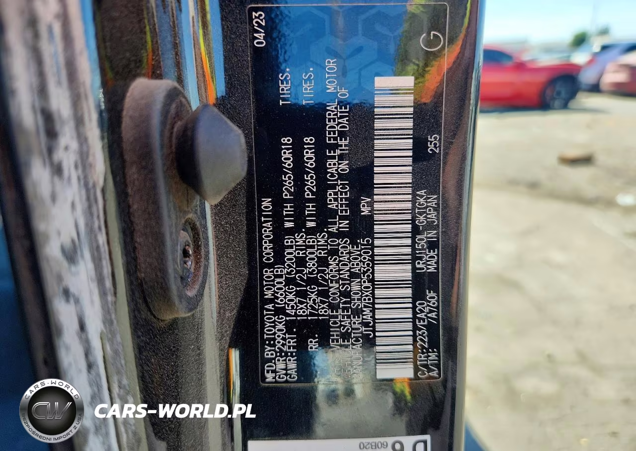 2023 Lexus Gx 460 VIN:JTJAM7BX0P5359015 - 13