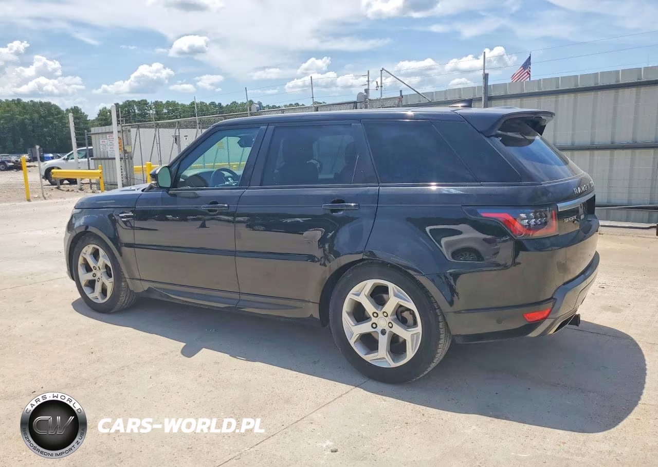 2020 Land Rover Range Rover Sport Hse VIN:SALWR2RK0LA896355 - 2