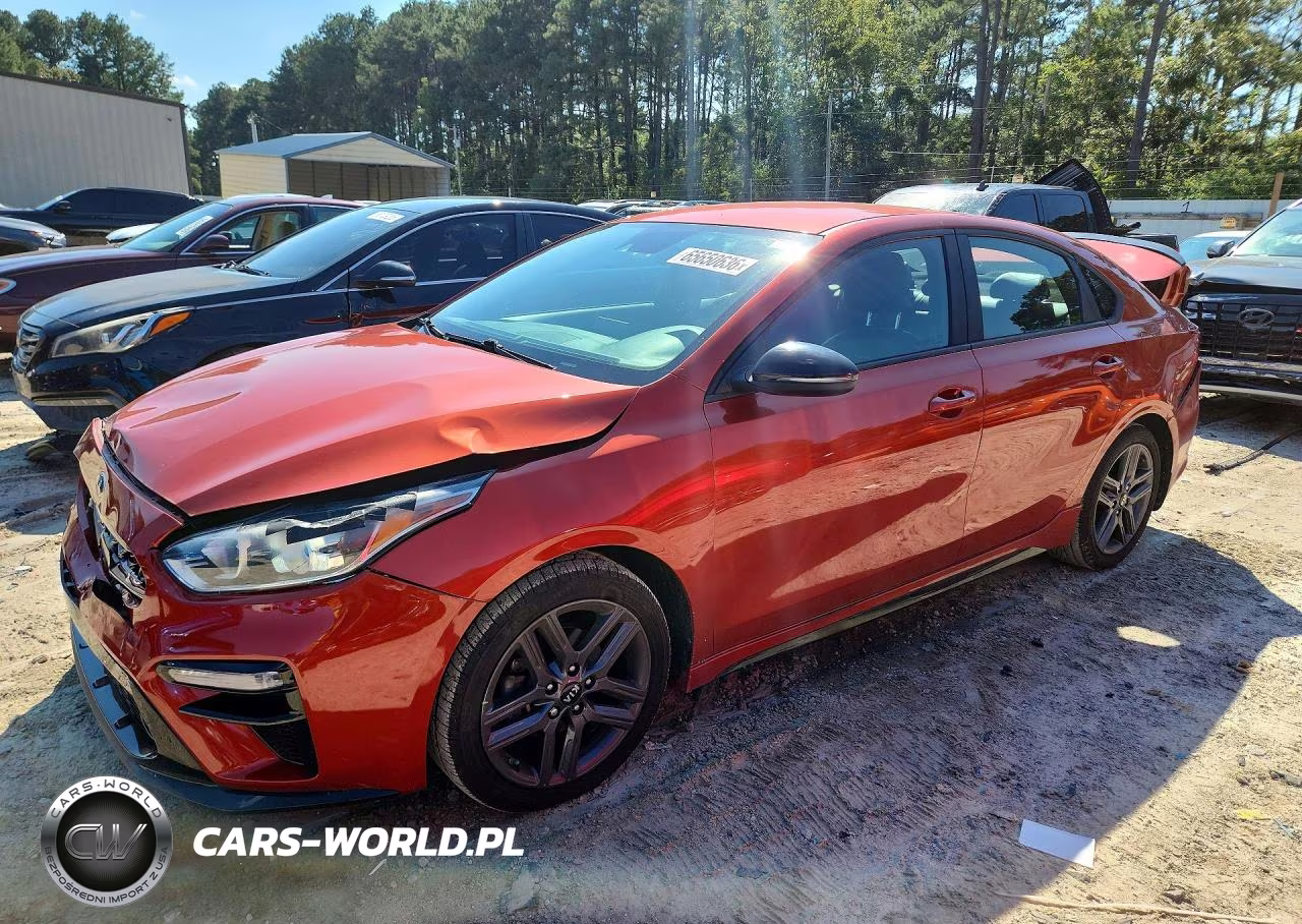 2021 Kia Forte Gt Line VIN:3KPF34AD7ME306765 - 1