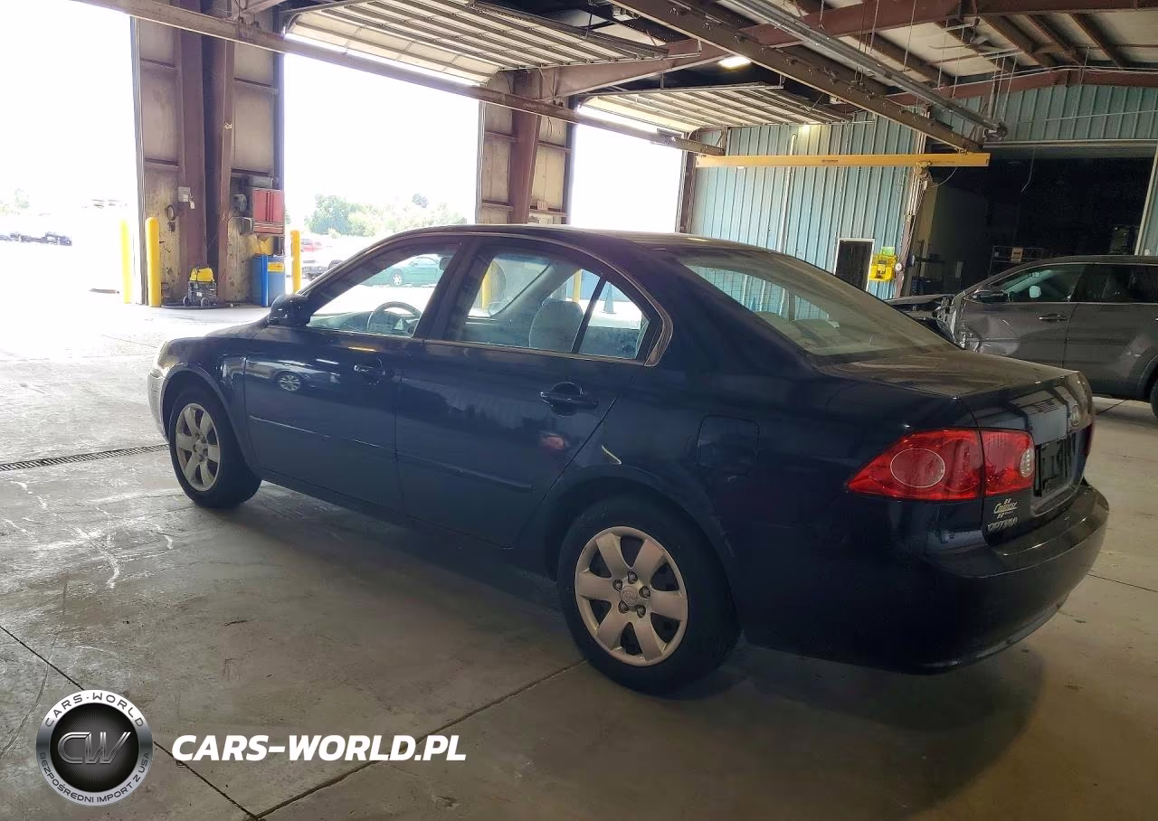 2008 Kia Optima Lx VIN:KNAGE123985210931 - 2
