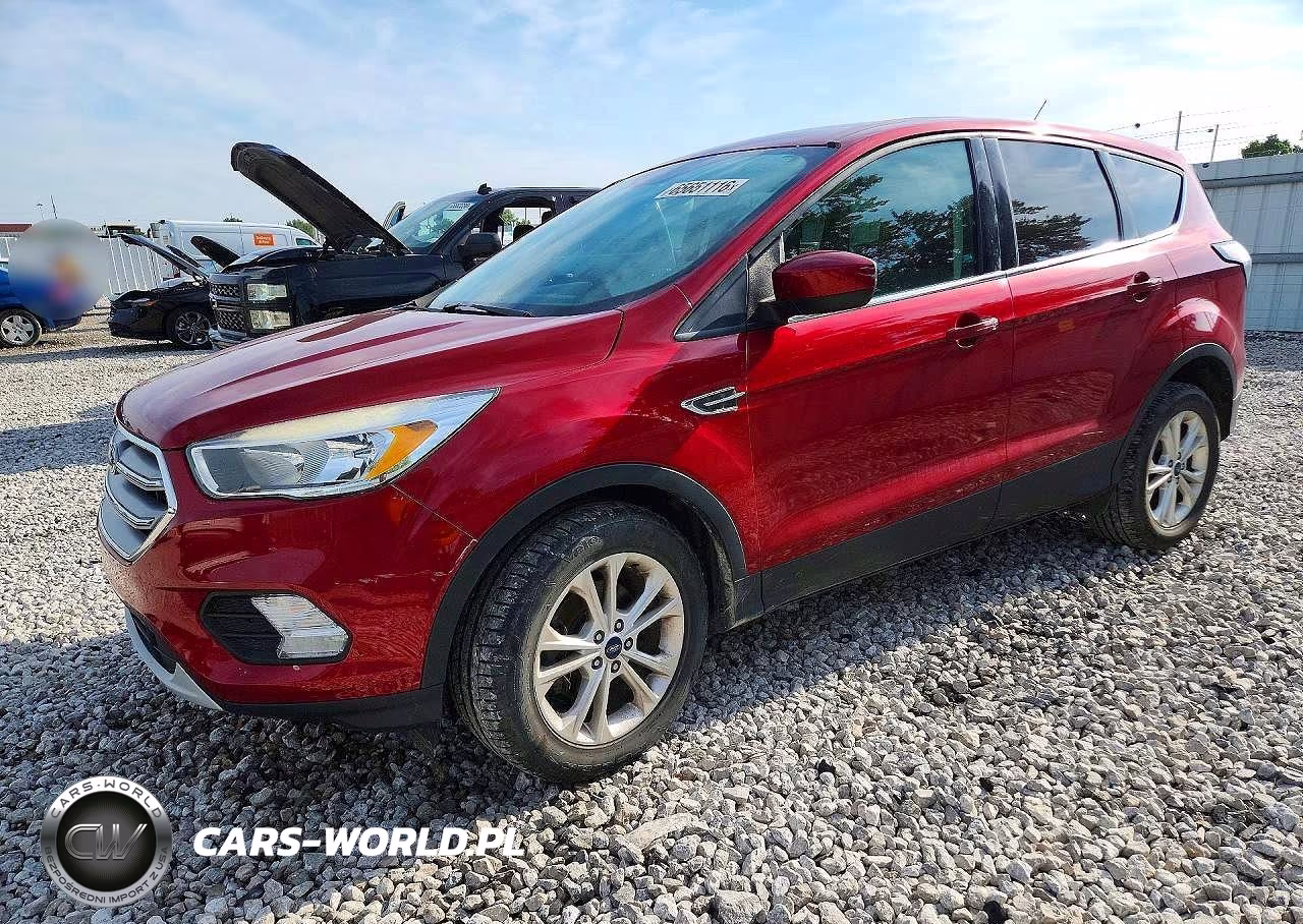 2017 Ford Escape Se VIN:1FMCU0GD1HUE90362 - 1