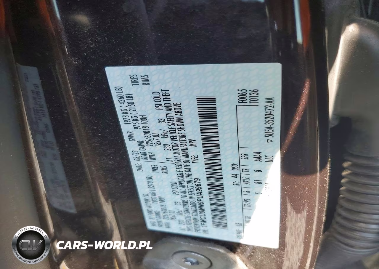2023 Ford Escape St Line VIN:1FMCU0MN9PUA99679 - 13