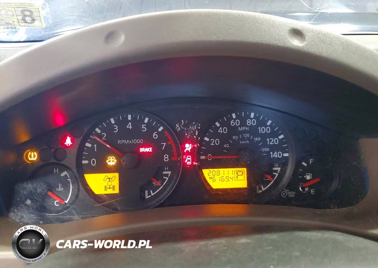 2008 Nissan Xterra X VIN:5N1AN08W38C503302 - 9