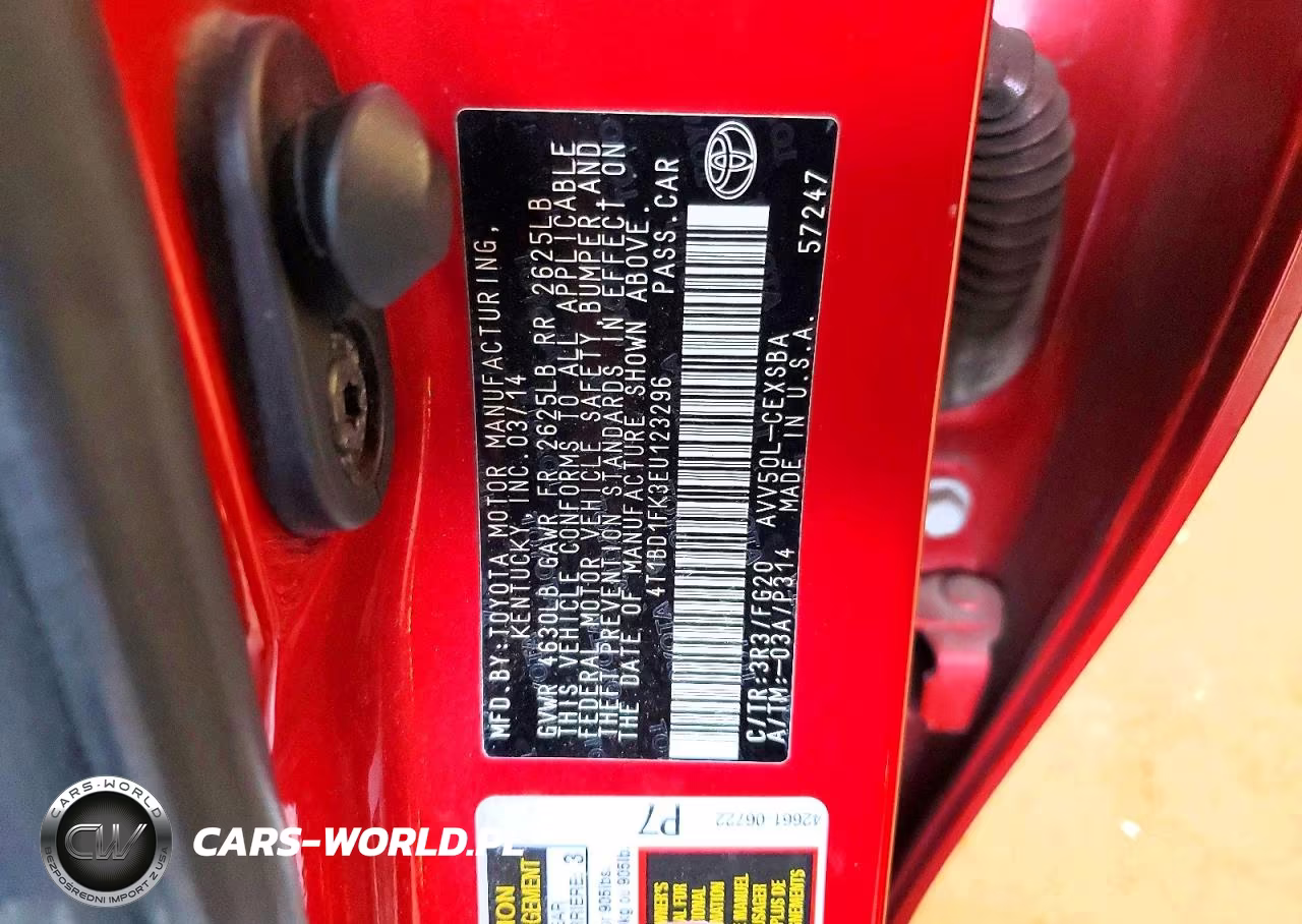 2014 Toyota Camry Hybrid Se VIN:4T1BD1FK3EU123296 - 13