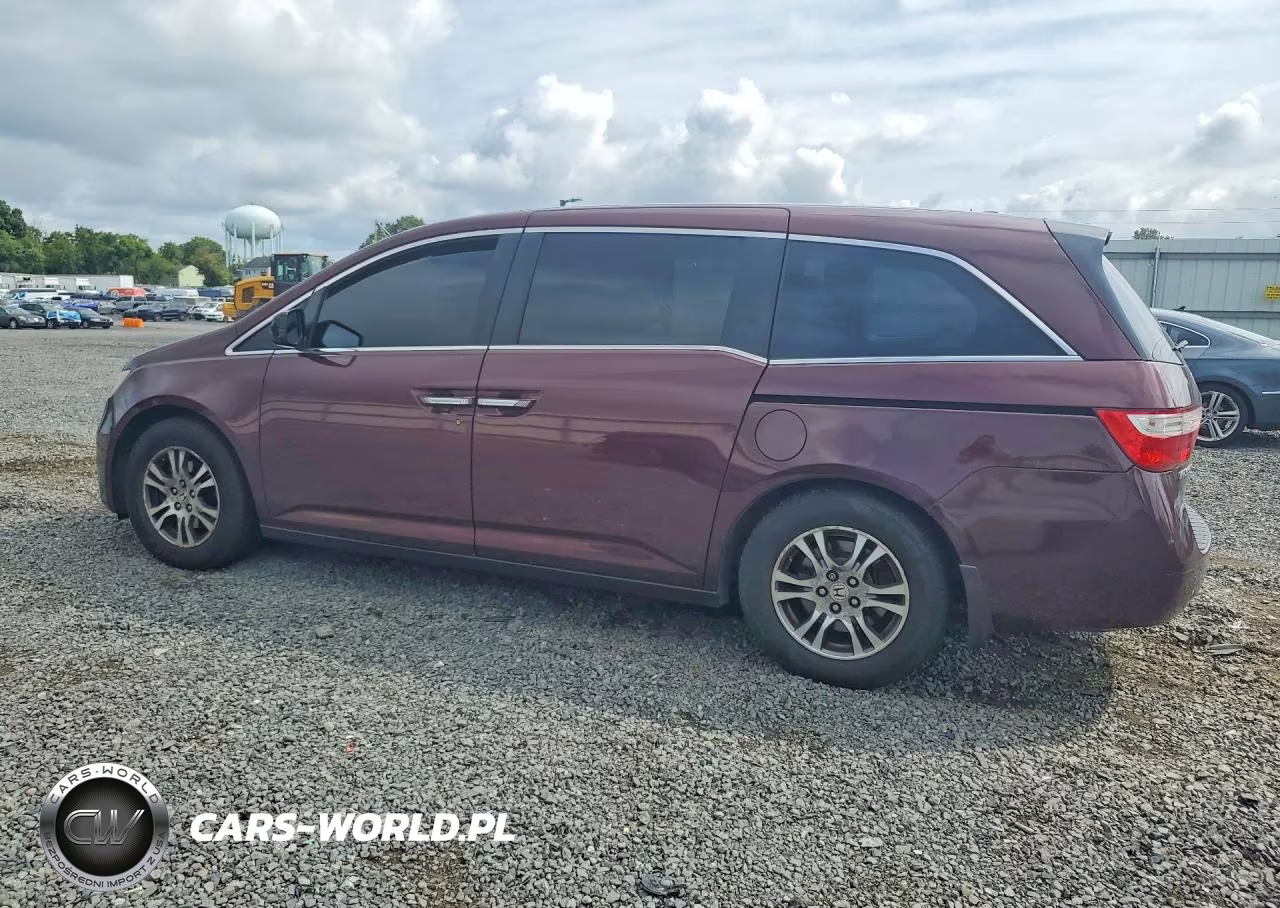 2011 Honda Odyssey Exl VIN:5FNRL5H6XBB093960 - 2