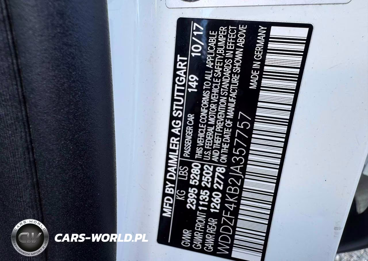 2018 Mercedes-Benz E 300 4Matic VIN:WDDZF4KB2JA357757 - 10