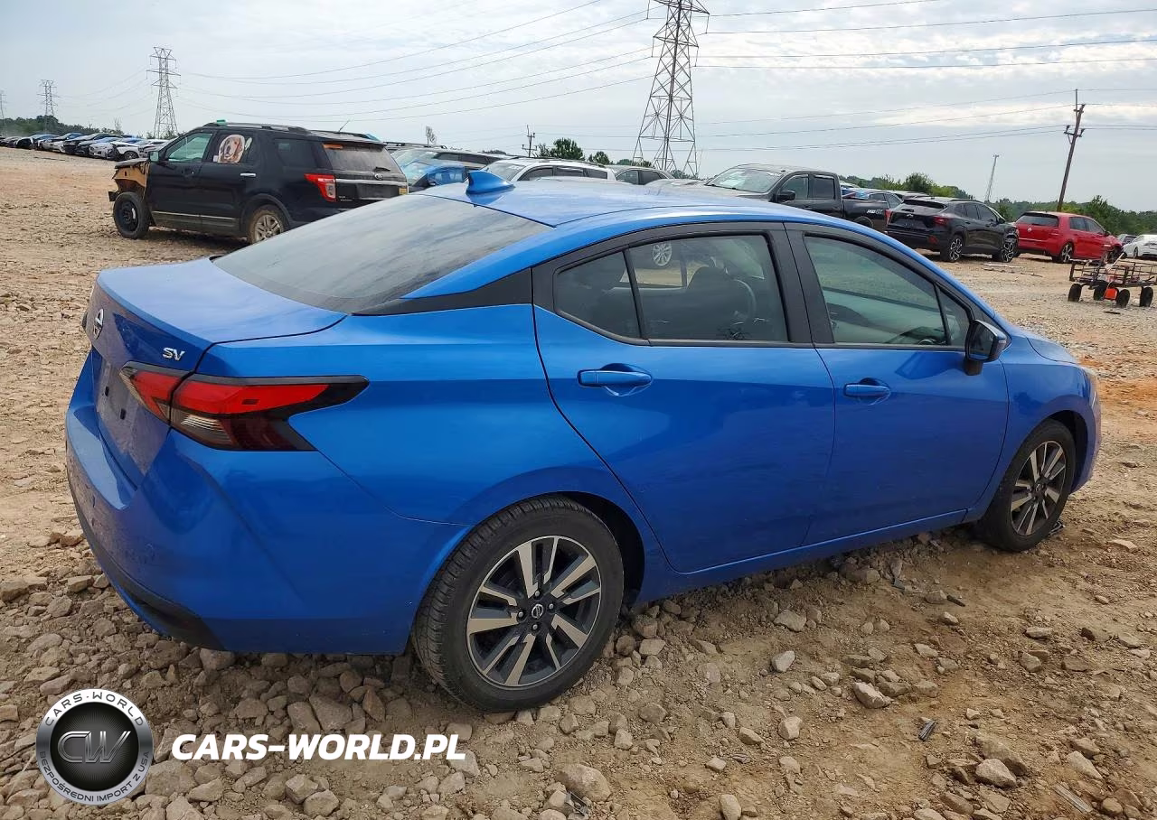 2021 Nissan Versa Sv VIN:3N1CN8EV1ML861197 - 3