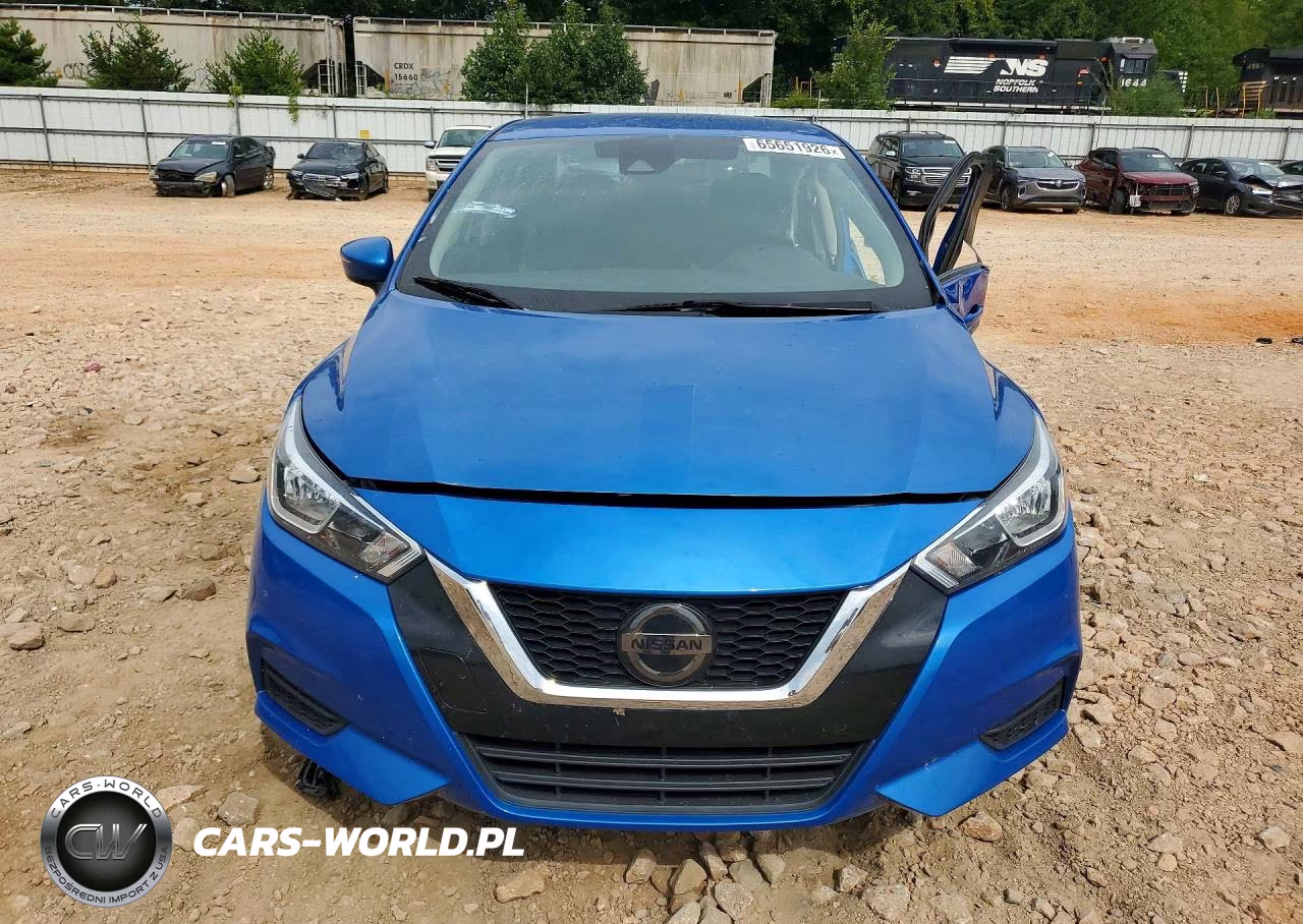 2021 Nissan Versa Sv VIN:3N1CN8EV1ML861197 - 5