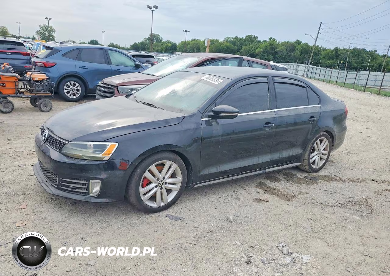 2012 Volkswagen Jetta Gli VIN:3VW567AJ2CM460182 - 1