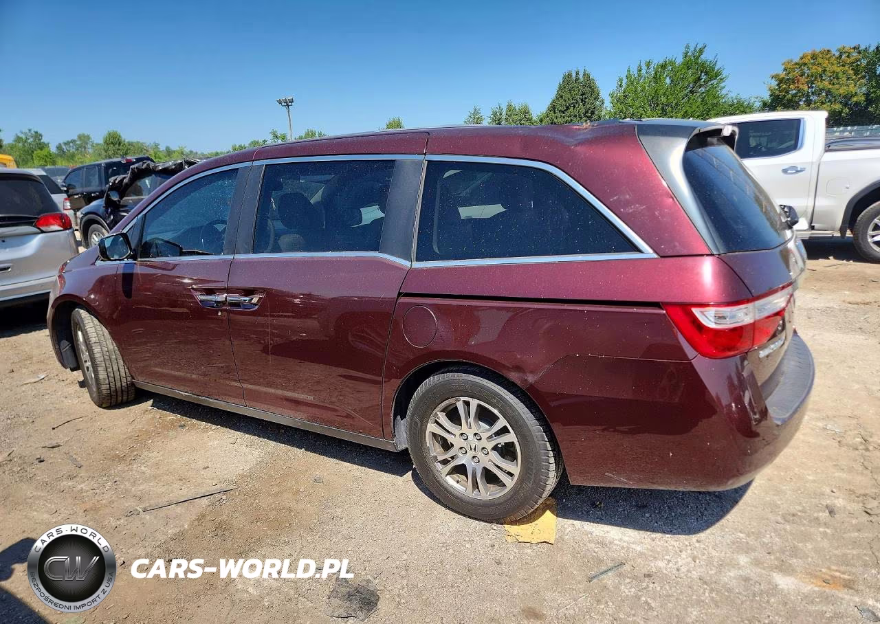 2013 Honda Odyssey Exl VIN:5FNRL5H6XDB083531 - 2