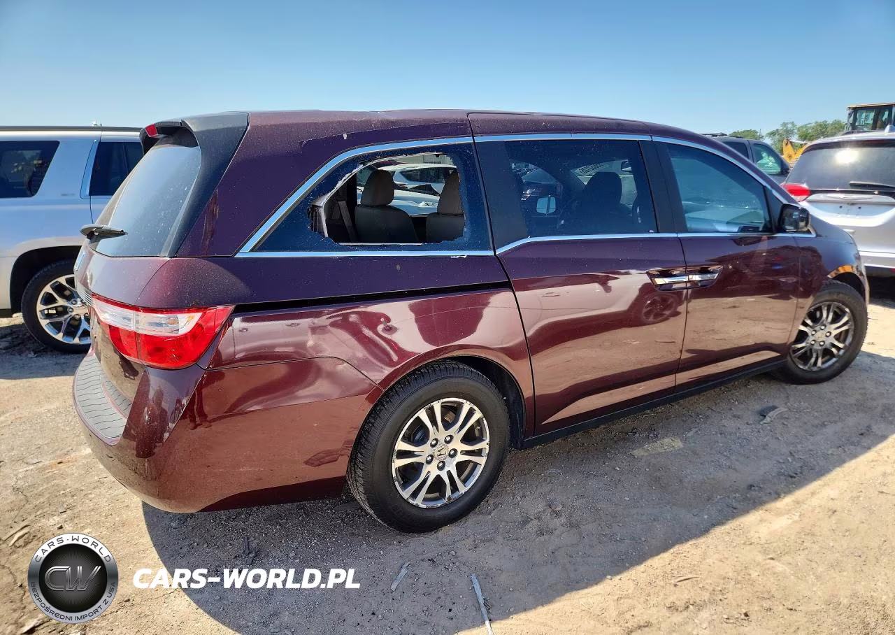 2013 Honda Odyssey Exl VIN:5FNRL5H6XDB083531 - 3