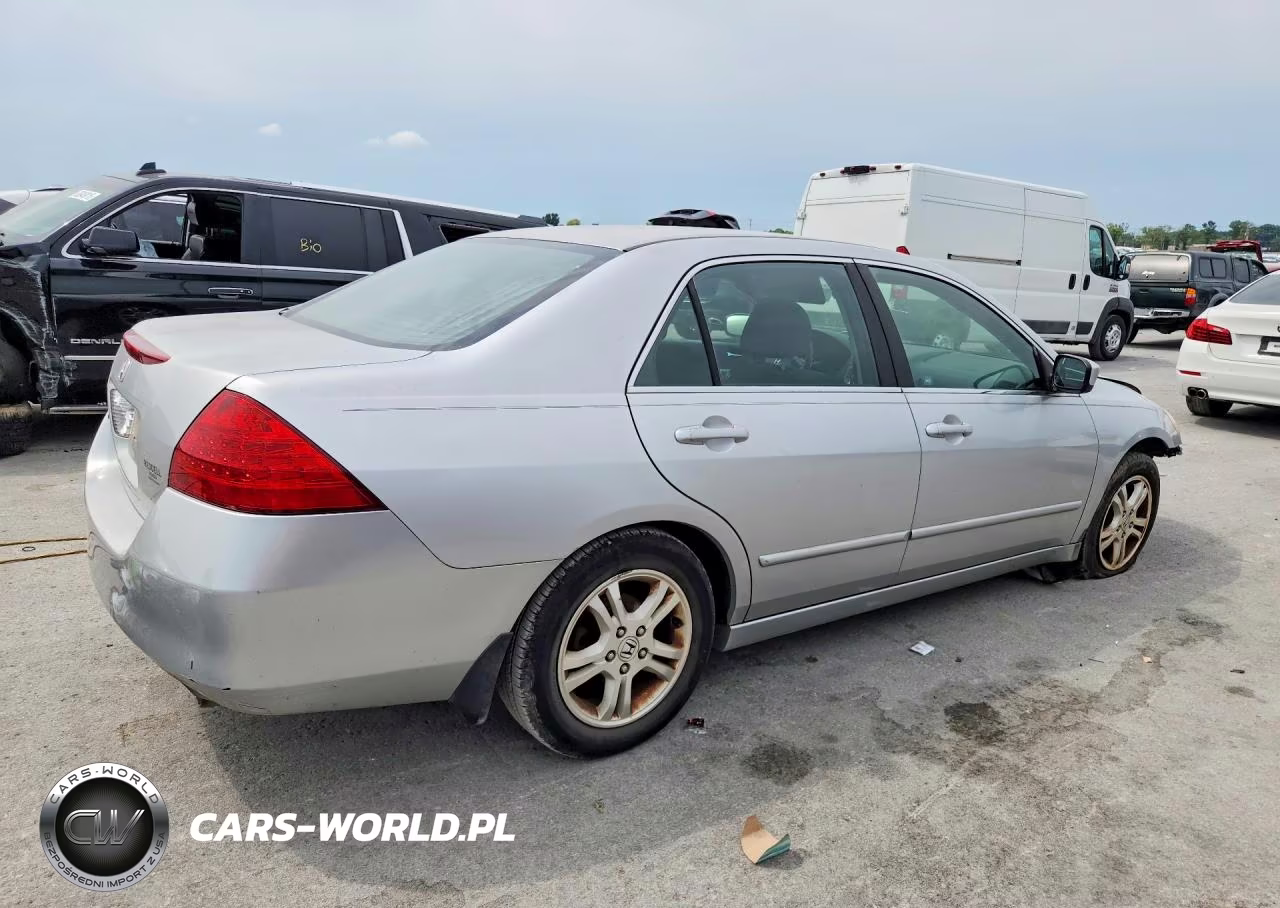 2007 Honda Accord Se VIN:JHMCM56377C006448 - 3