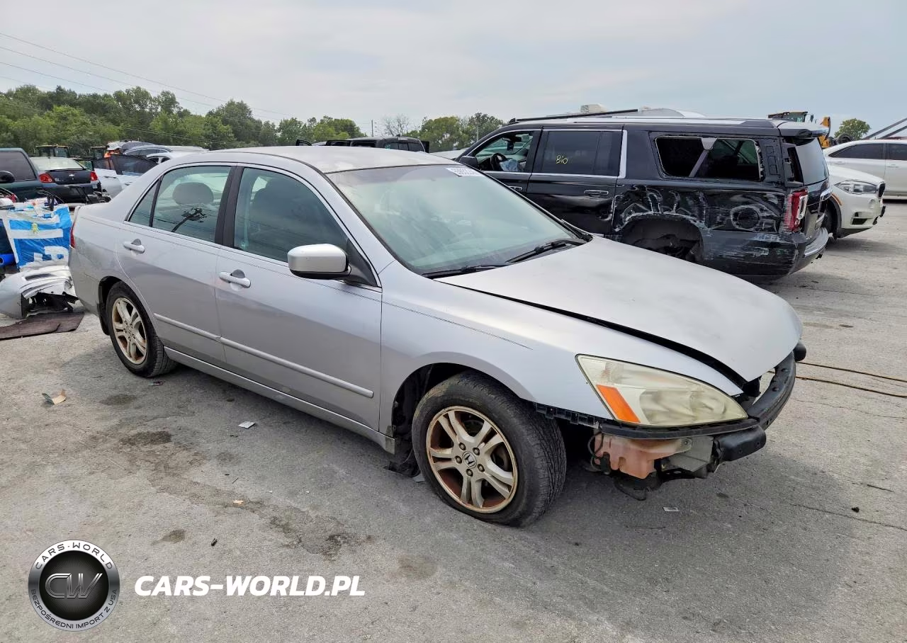 2007 Honda Accord Se VIN:JHMCM56377C006448 - 4