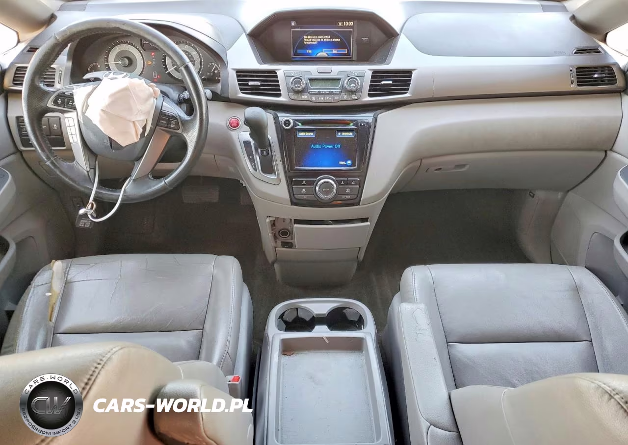 2015 Honda Odyssey Exl VIN:5FNRL5H6XFB080311 - 8