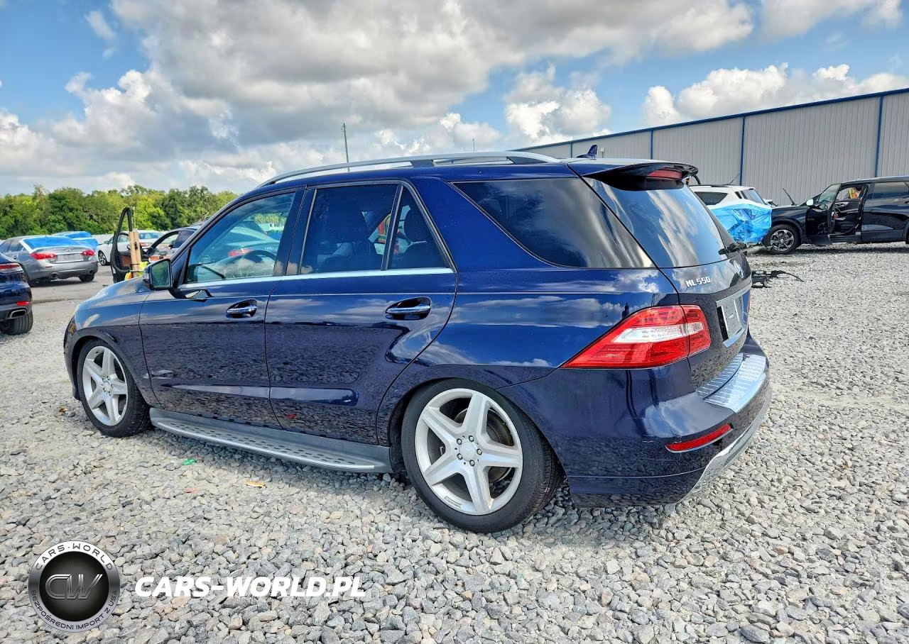 2013 Mercedes-Benz Ml 550 4Matic VIN:4JGDA7DB5DA205182 - 2