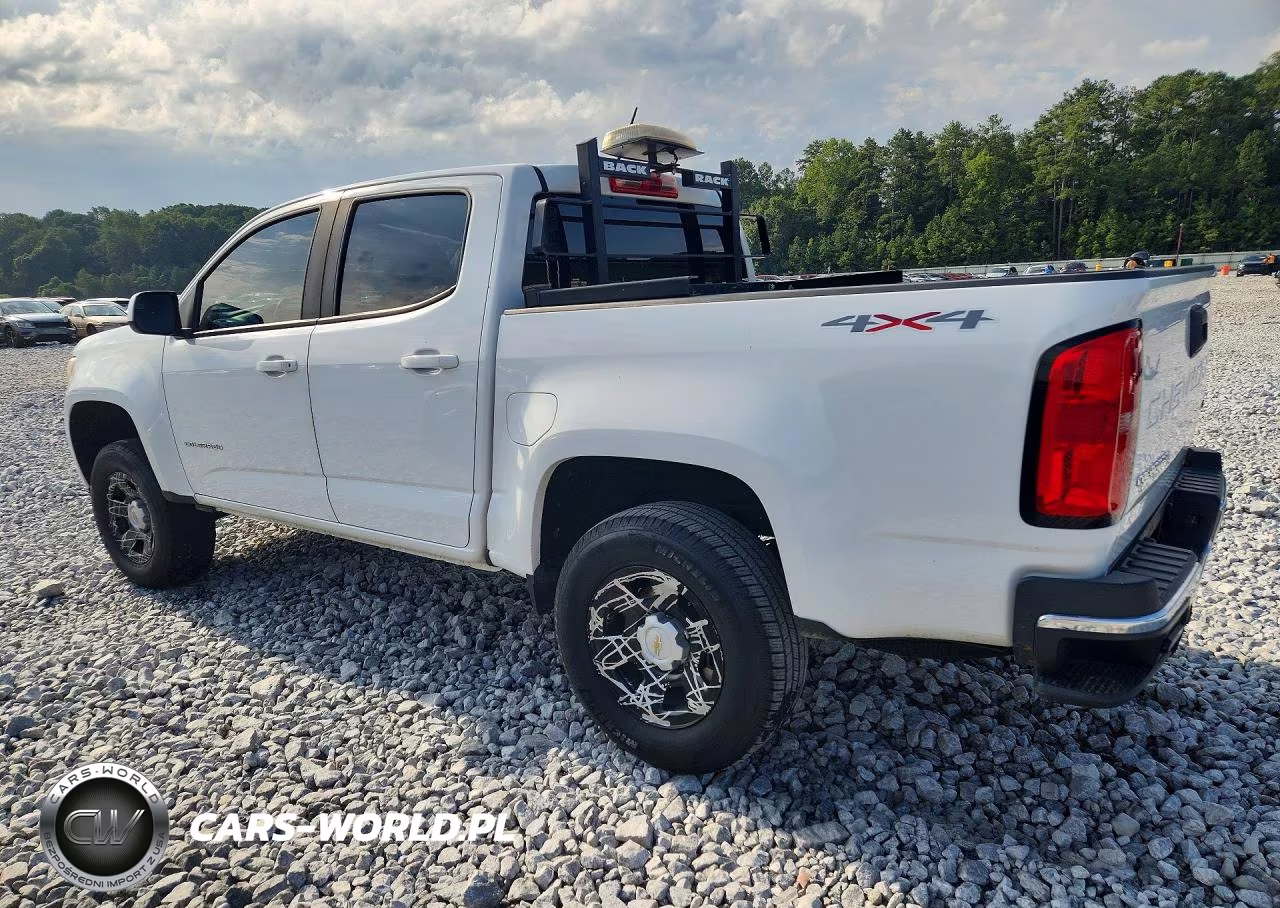 2021 Chevrolet Colorado VIN:1GCGTBEN5M1151759 - 2
