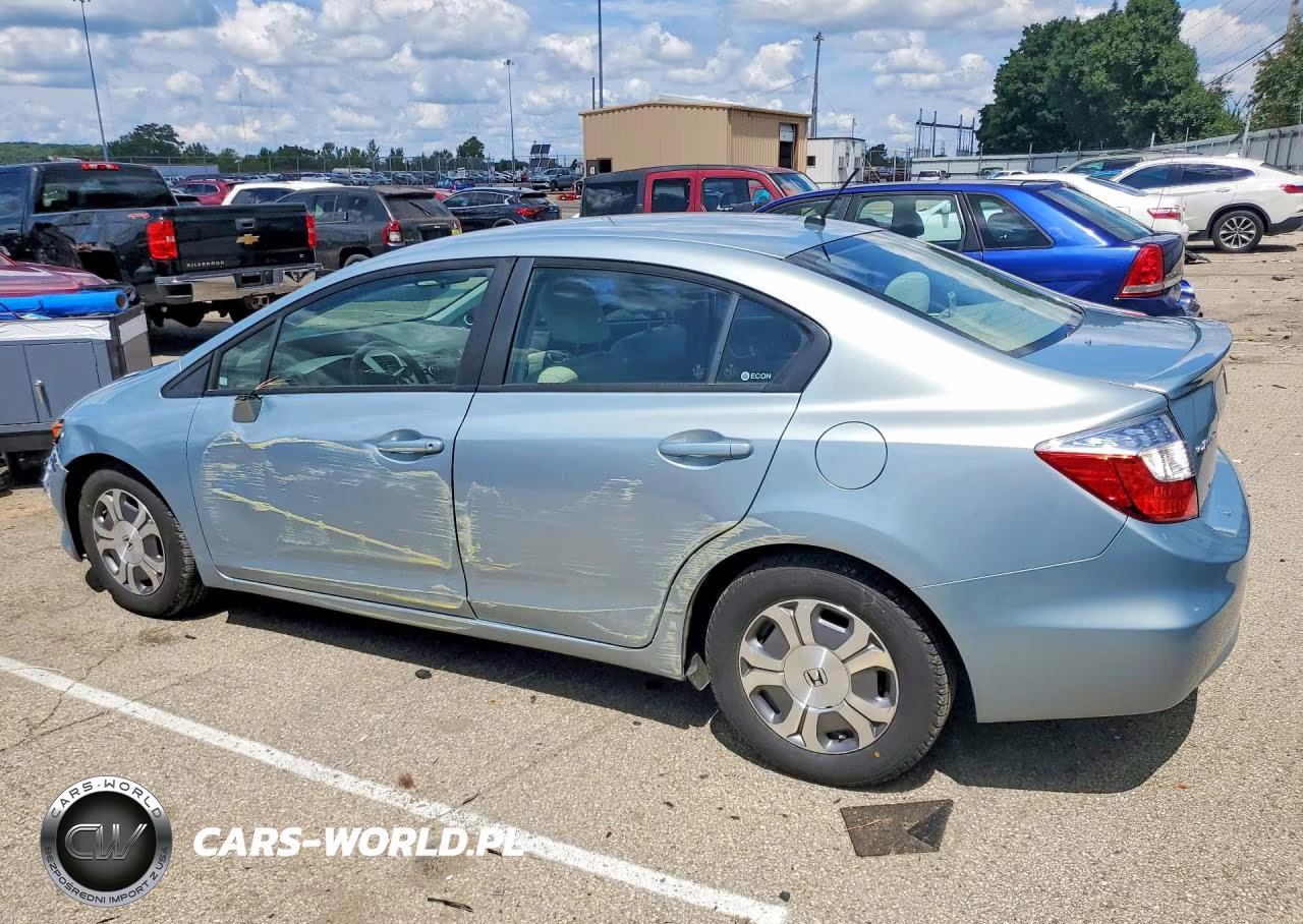 2012 Honda Civic Hybrid VIN:JHMFB4F23CS002871 - 2