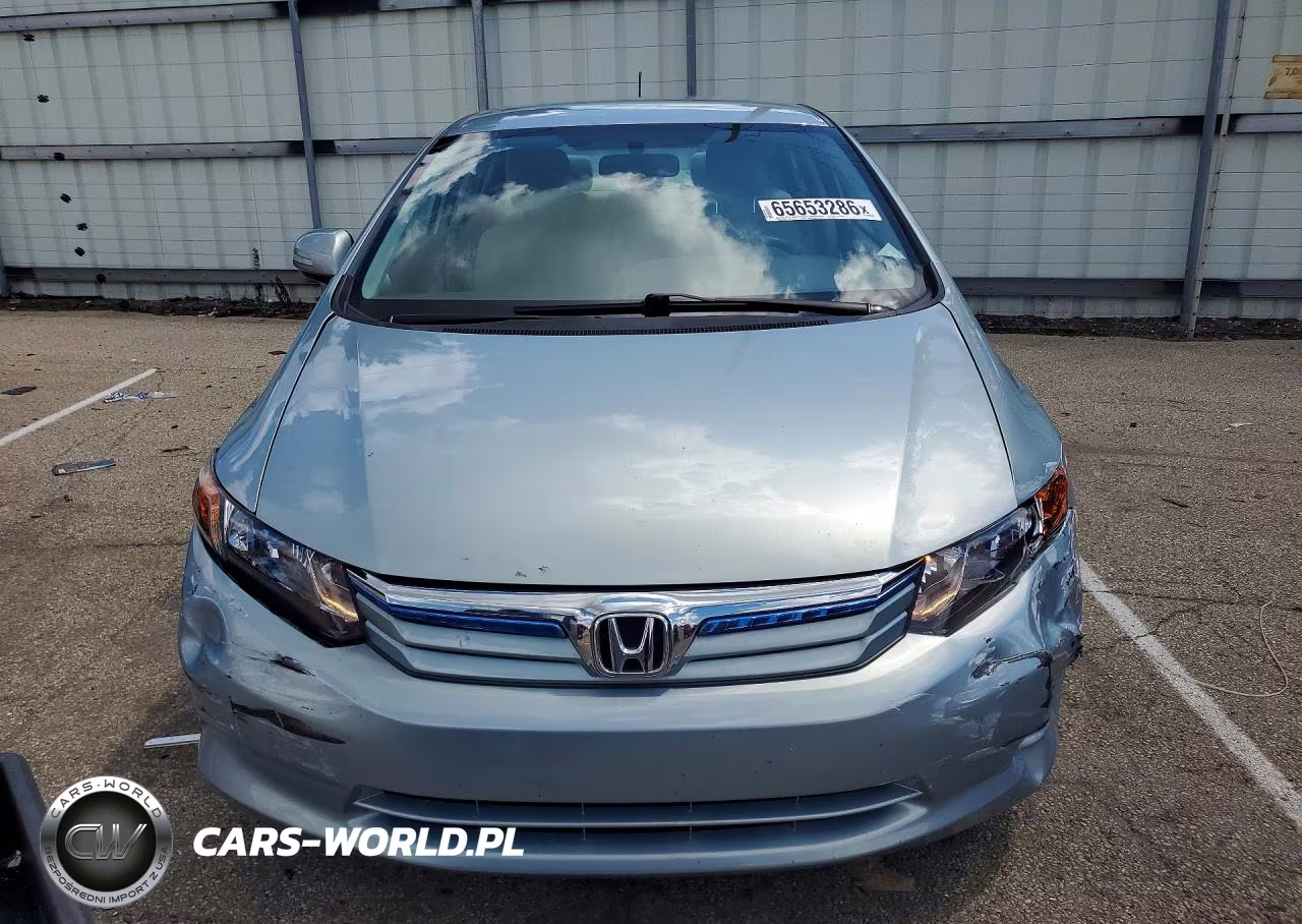 2012 Honda Civic Hybrid VIN:JHMFB4F23CS002871 - 5