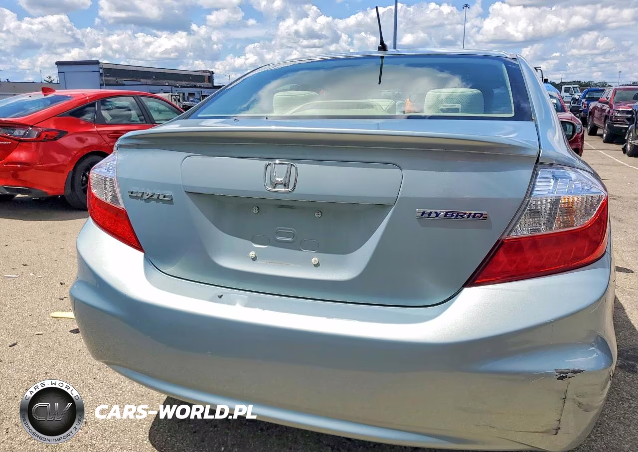 2012 Honda Civic Hybrid VIN:JHMFB4F23CS002871 - 6