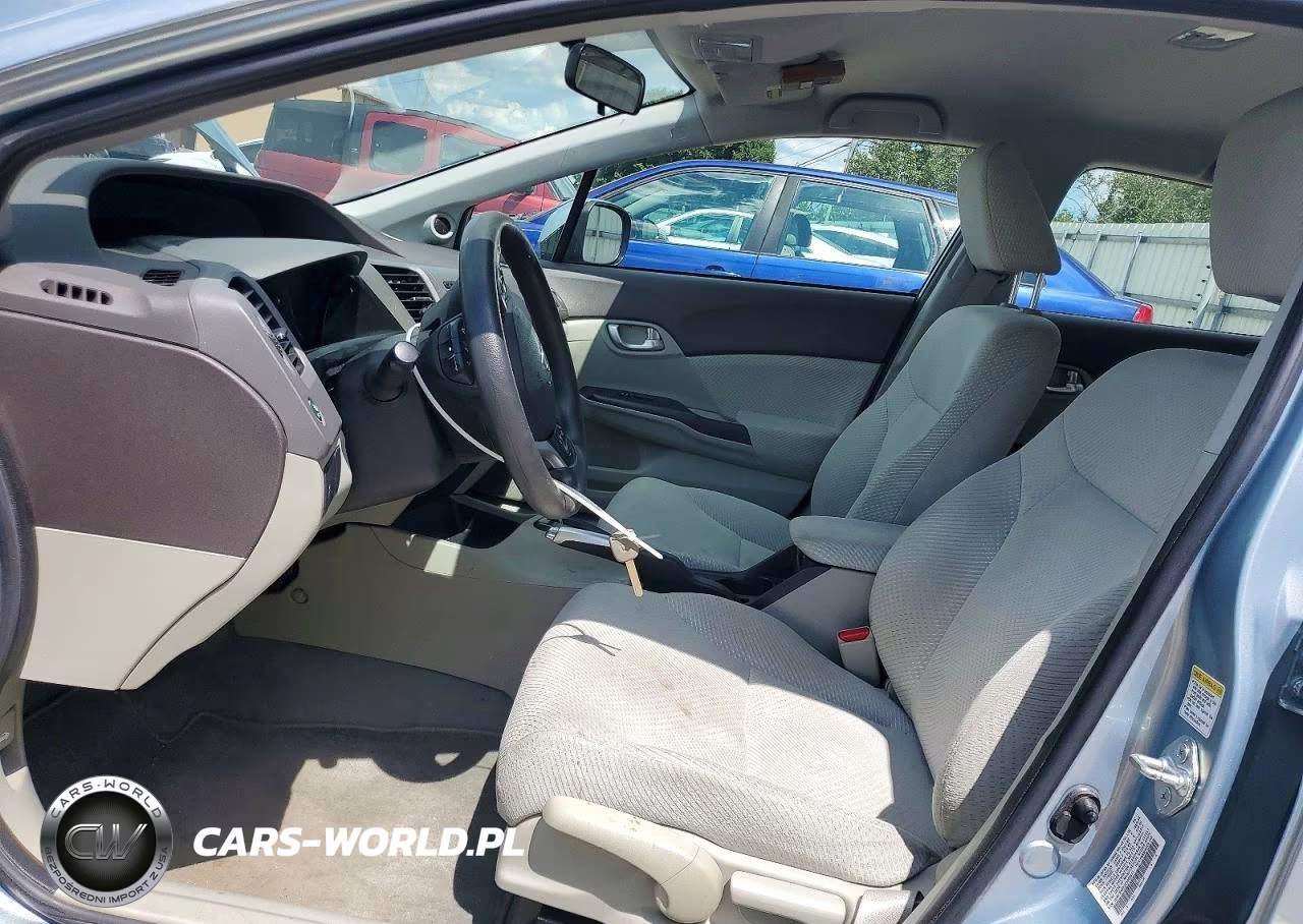 2012 Honda Civic Hybrid VIN:JHMFB4F23CS002871 - 7
