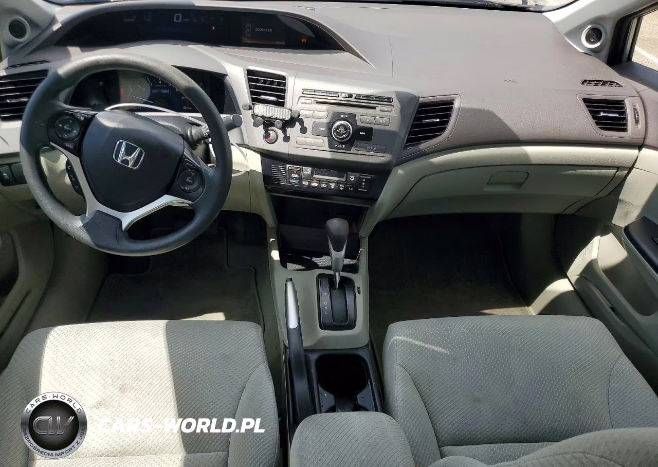 2012 Honda Civic Hybrid VIN:JHMFB4F23CS002871 - 8