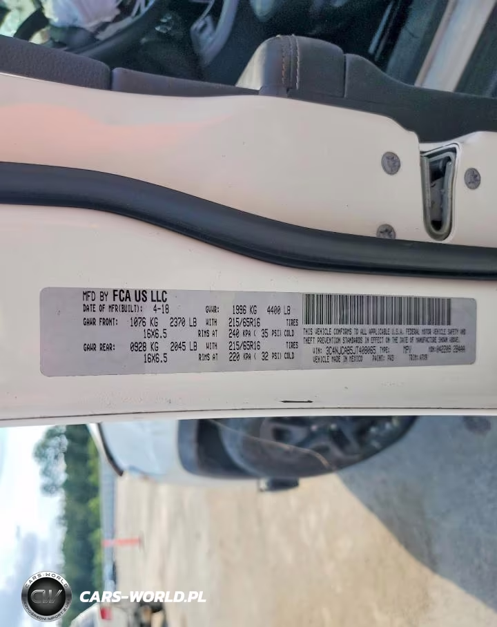 2018 Jeep Compass Sport VIN:3C4NJCAB5JT408065 - 13