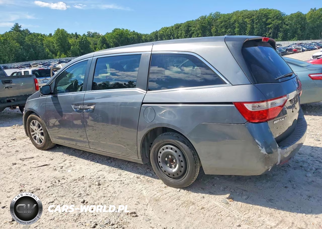 2013 Honda Odyssey Exl VIN:5FNRL5H63DB025793 - 2