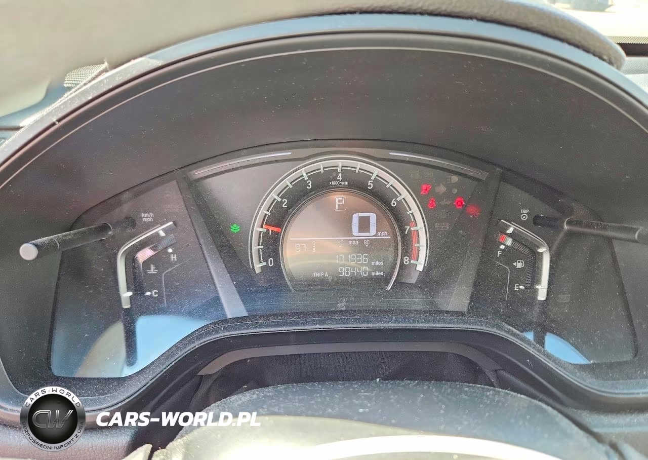 2018 Honda Cr-V Lx VIN:2HKRW6H3XJH210360 - 9