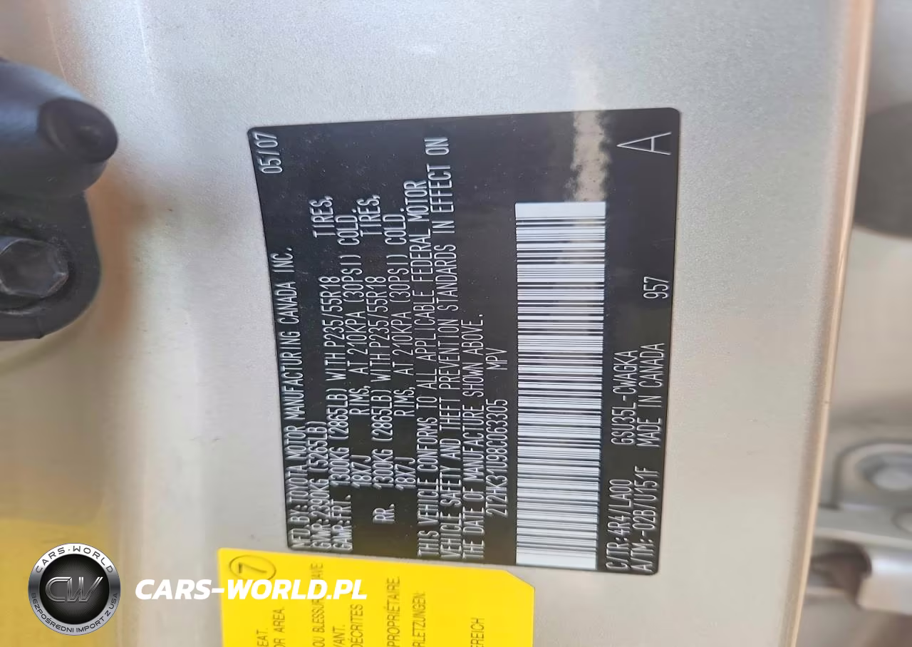 2008 Lexus Rx 350 VIN:2T2HK31U98C063305 - 13