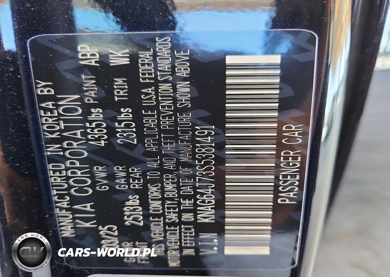 2025 Kia K5 Gt Line VIN:KNAG64J73S5381491 - 12