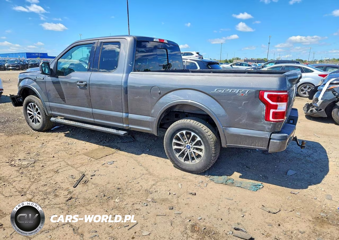 2018 Ford F150 Super Cab VIN:1FTEX1EP1JKG02084 - 2