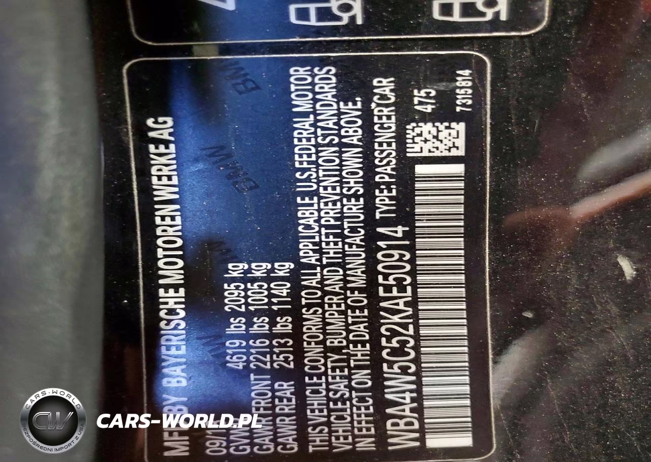 2019 BMW 430Xi VIN:WBA4W5C52KAE50914 - 12