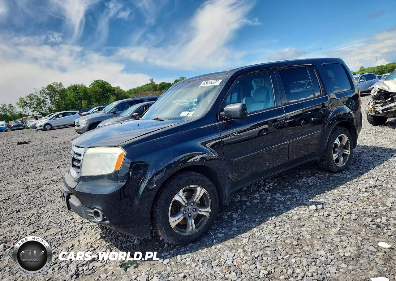 2015 Honda Pilot Se VIN:5FNYF4H38FB074493 - 1