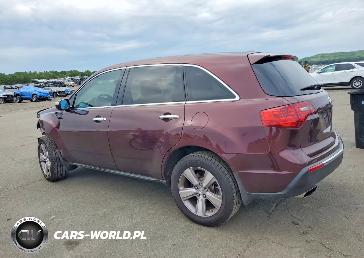 2013 Acura Mdx VIN:2HNYD2H29DH505152 - 2