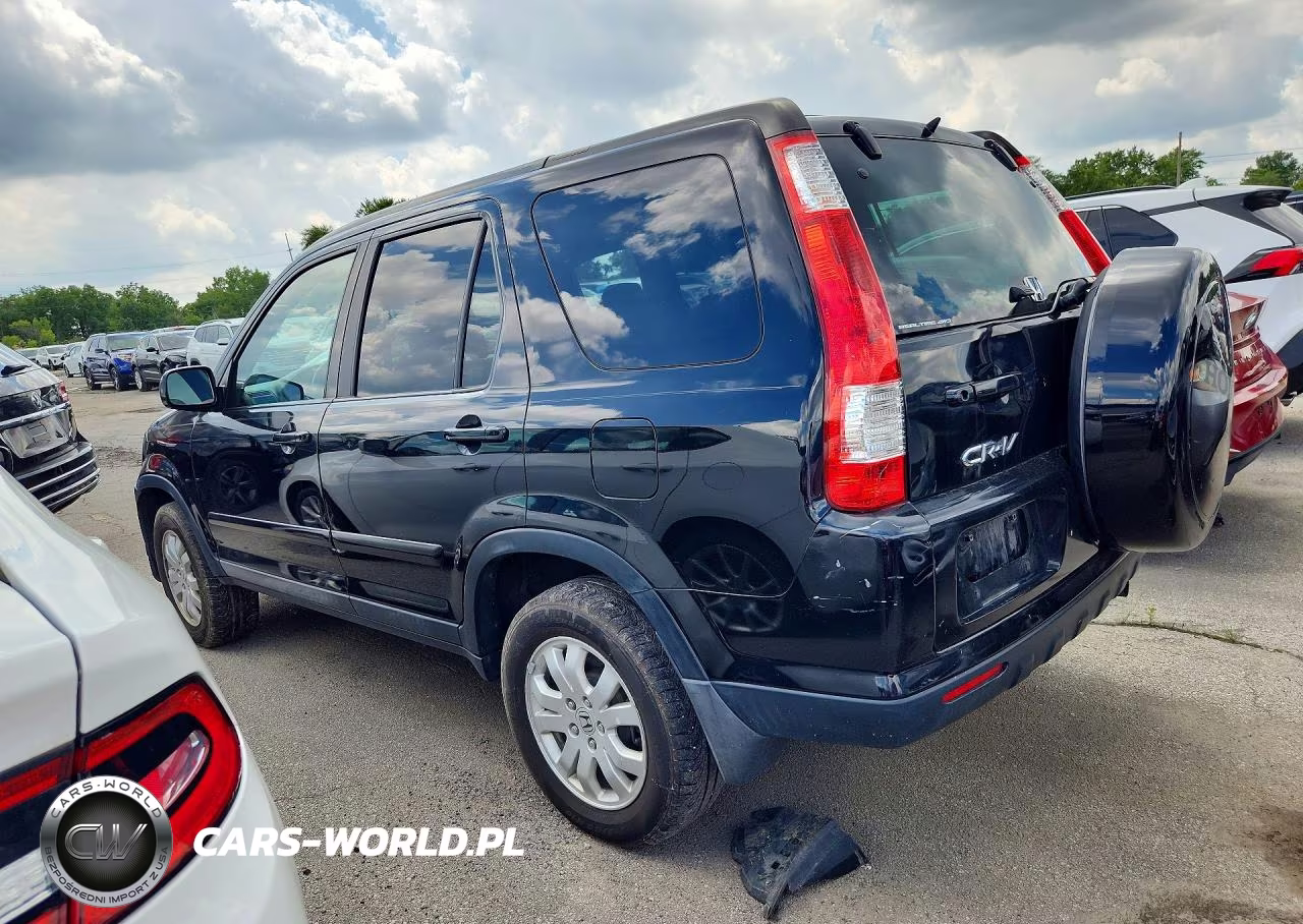 2006 Honda Cr-V Se VIN:SHSRD78936U421138 - 2