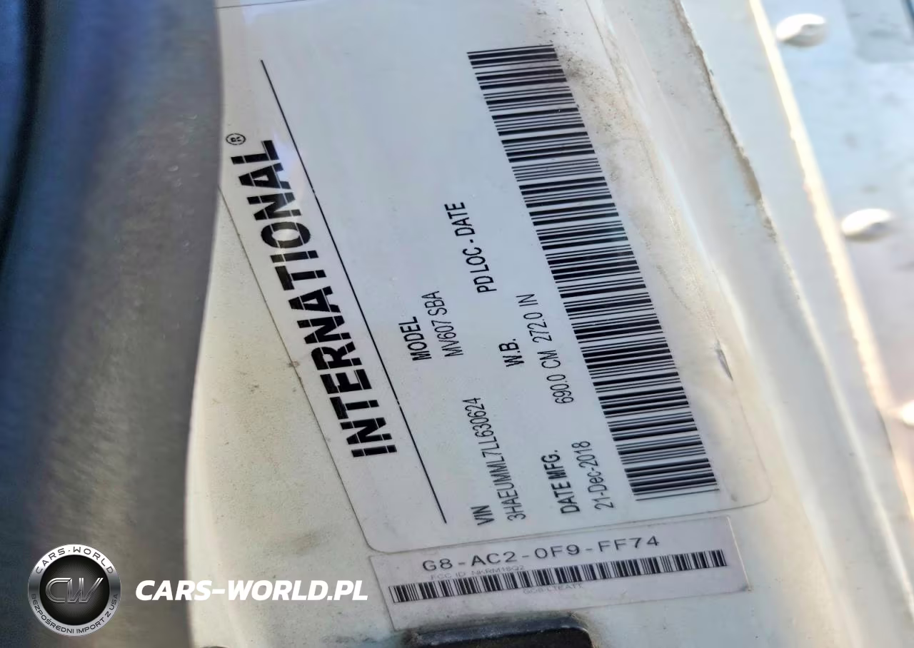 2020 International Mv607 VIN:3HAEUMML7LL630624 - 12